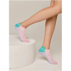 CONTE ACTIVE Ультракороткие хлопковые носки с «язычком»