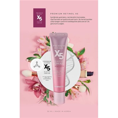 SKINPASTEL PREMIUM RETINOL X5 ELASTIN EYE AMPOULE (30ML)