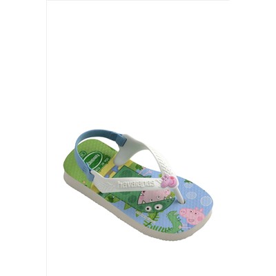 Havaianas Baby Peppa Pig White Sandals