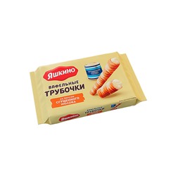 «Яшкино», трубочки вафельные со вкусом сгущённого молока, 190 г