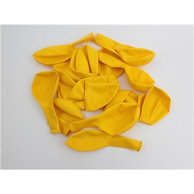 Воздушные шары для праздника №12 уп 100 шт желтые