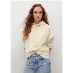 Sudadera algodón capucha -  Mujer | MANGO OUTLET España Размер M-L