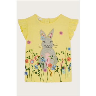 Monsoon Yellow Baby Bunny Top