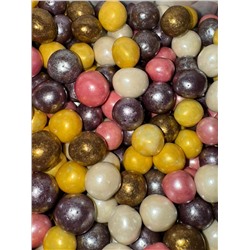 Драже шоколадные воздушные шарики в цветной глазури 1кг