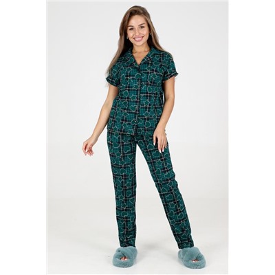 пижама 35326 (Зеленый)