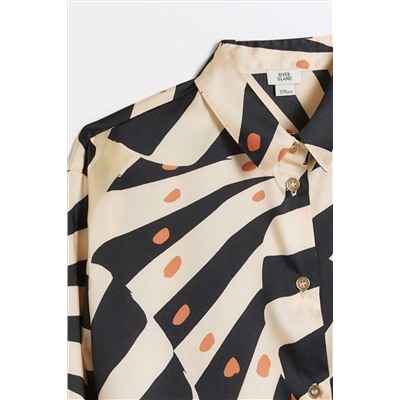 River Island Girls Shell Print Shirt