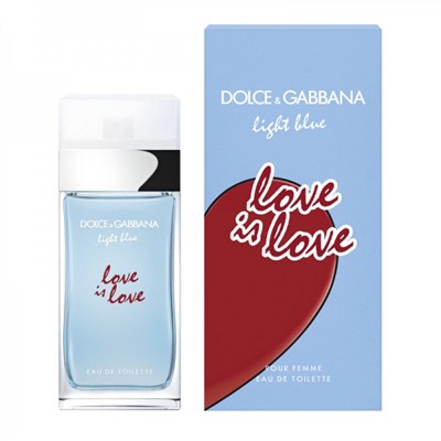 DOLCE & GABBANA LIGHT BLUE LOVE IS LOVE lady