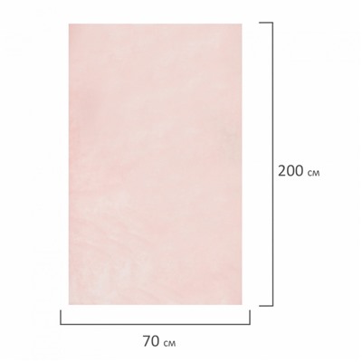Простыня розовая рулонная с перфорацией 100 шт 70х200 см 12 г/м2 LAIMA UNIVERSAL 631140 (1)