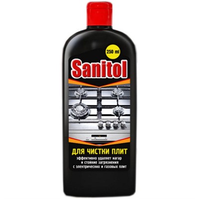 Средство для чистки плит Sanitol (Санитол) Экстра, 250 мл