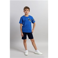 CSKB 90246-42-402 Комплект для мальчика (футболка, шорты),синий