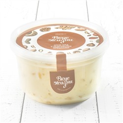 Крем-мёд таежный с кедровыми орешками в пластиковой банке Вкус Жизни New 300 гр.