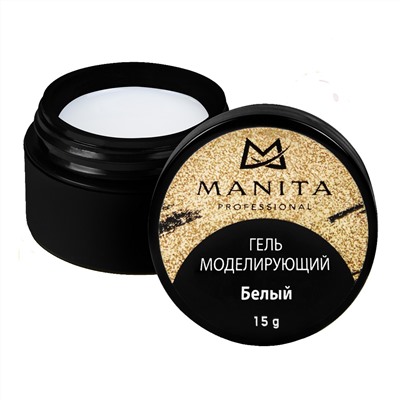 Manita Professional Однофазный моделирующий гель для наращивания №2, белый, 15 г