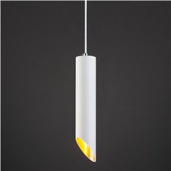 Подвесной светильник в стиле лофт
                     Eurosvet  7011 MR16 WH/GD белый/золото
