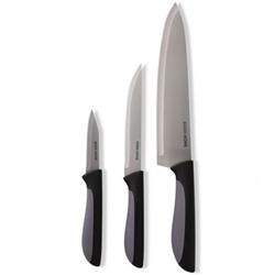Набор ножей LYNX 3шт, Нож кулинарный 19см, Нож универсальный 13см, Нож для нарезки 7см