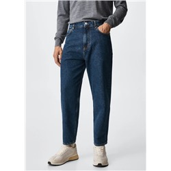 Jeans tapered loose cropped  -  Hombre | MANGO OUTLET España