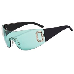 IQ20211 - Солнцезащитные очки ICONIQ  Черный - зеленый