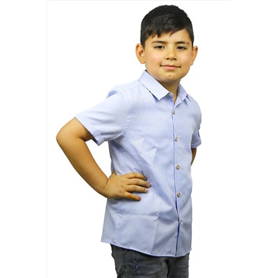 Текстурированная рубашка для мальчика с короткими рукавами 2EGM0010001