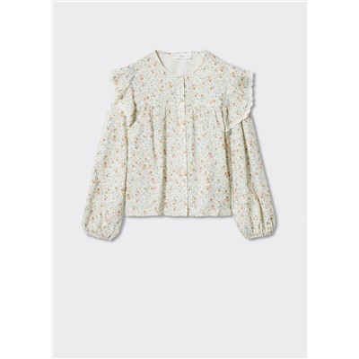 Blusa estampado floral -  Niña | MANGO OUTLET España