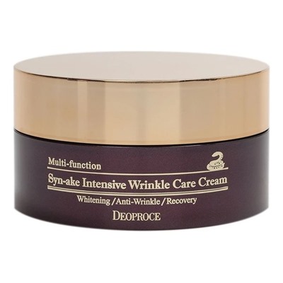 Deoproce Syn-Ake Intensive Wrinkle Care Cream/ Крем для лица со змеиным ядом  100г