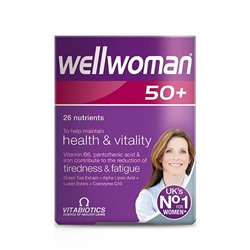 Vitabiotics Витабиотики Well Woman 50+ 30 таблеток