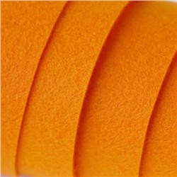Фетр 823 оранжевый, 1.2 мм, 28х33 см