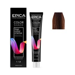 6.3 EPICA Professional COLORSHADE Крем-краска темно-русый золотистый, 100 мл.