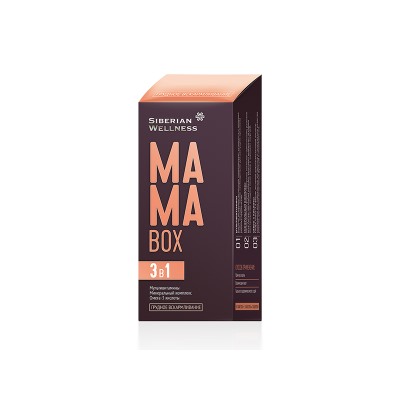 MAMA Box Грудное вскармливание - Набор Daily Box 30 пакетов по 2 капсулы и 2 таблетки