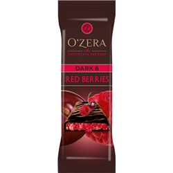 «OZera», шоколад горький  Dark & Red berries, 40 г