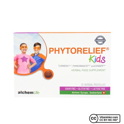 AlchemLife Phytorelief Kids 12 леденцов от горла и кашля