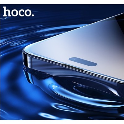 Защитное стекло Hoco для Iphone 15 Pro, Full-screen, 0.4 мм, полный клей