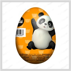 Шоколадное яйцо Panda 20 гр