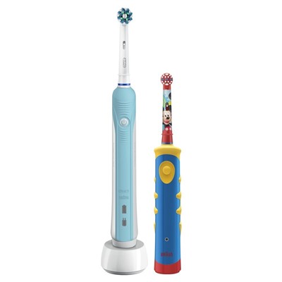 Зубная щетка Oral-B Professional Care 500 D16 + детская зубная щетка Kids' Power Mickey D10