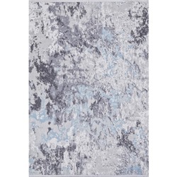 Ковёр прямоугольный Alpin Lotus, размер 80x150 см, цвет grey/blue