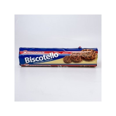 Печенье-сэндвич "Бискотелло" с какао кремом Papadopolous, 200г