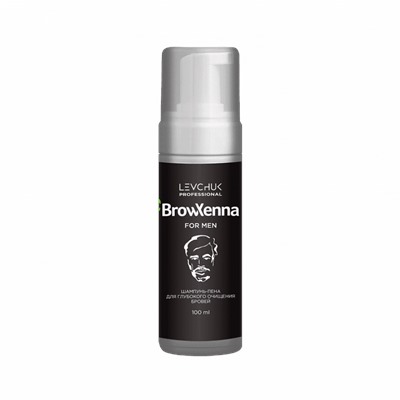 [Истекающий срок годности] Шампунь-пена для глубокого очищения бровей BrowXenna - For Men, 100 мл