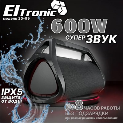 Колонка  ELTRONIC LIDER 600 (20-99) TWS (черный)