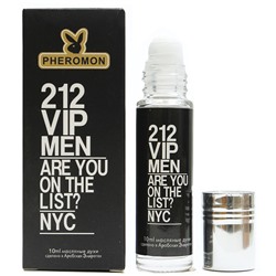 Carolina Herrera 212 VIP pheromon For Men oil roll 10 ml