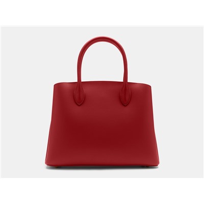 Красная кожаная женская сумка из натуральной кожи «WK0010-G Red»