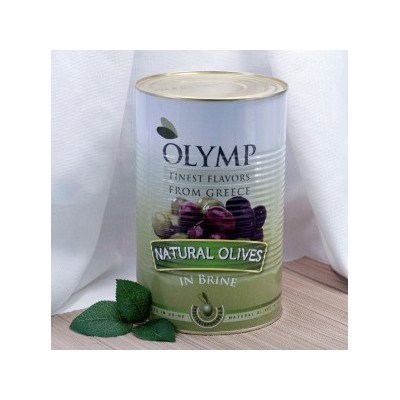 Оливки зеленые с косточкой в рассоле Olymp, жест.банка, 2.5кг