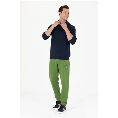 Мужские зеленые спортивные штаны Неожиданная скидка в корзине