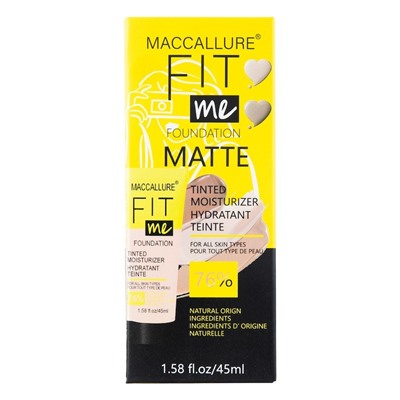 Maccallure Увлажняющий тональный крем Tinted Moisturizer, оттенок 15