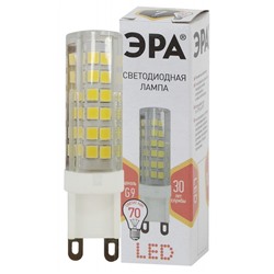 Нарушена упаковка.   Светодиодная лампа G9 7W 2700К (теплый) Эра LED JCD-7W-CER-827-G9 () Б0027865