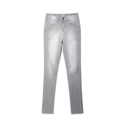 Ультраэластичные женские джинсы CON-117 CONTE ELEGANT light grey 46 размера на рост 164