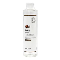 MeLoSo Тонер для лица с муцином улитки / Snail Balancing Wrinkle Care Toner, 300 мл