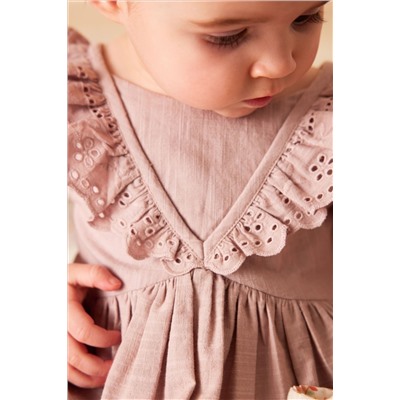 Mink Pink Baby Broderie Dress (0mths-2yrs)