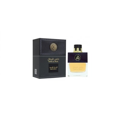 Туалетная вода Lattafa Khas Lil Rijal Black Edition 100мл edp унисекс