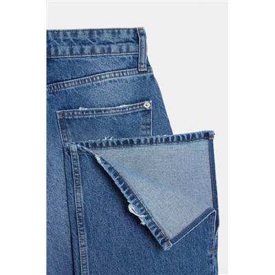 6070-073-432 джинсы винтажный синий
