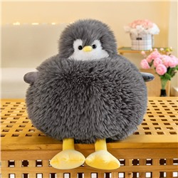 Мягкая игрушка Пингвиненок серый 40 см