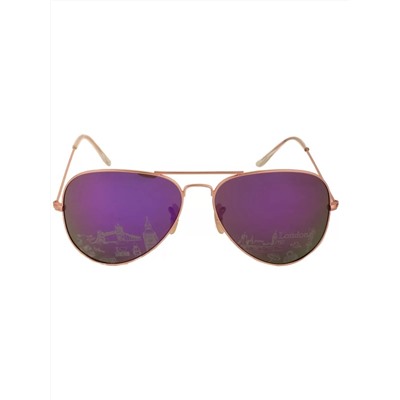 Солнцезащитные очки Loris 8816 Фиолетовые Золотистые