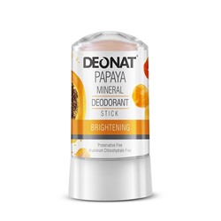 DEONAT Дезодорант-Кристалл с экстрактом ПАПАЙИ 60 г